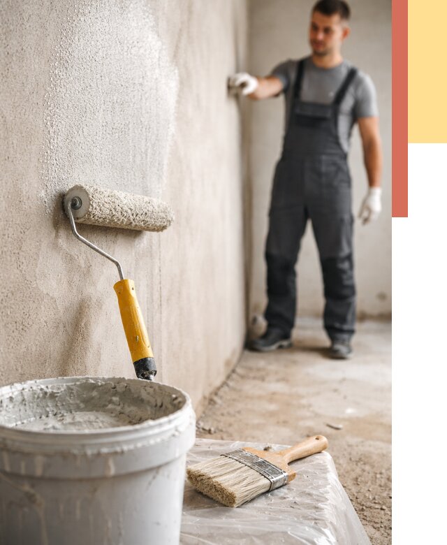 Нанесение бетоноконтакта на стены в Рославле от 4316 руб. быстро и недорого | ОТДЕЛОЧНИК-Рлв