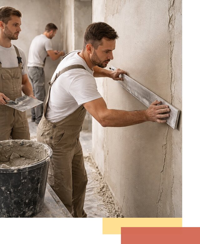 Штукатурка стен без маяков в Рославле быстро и качественно