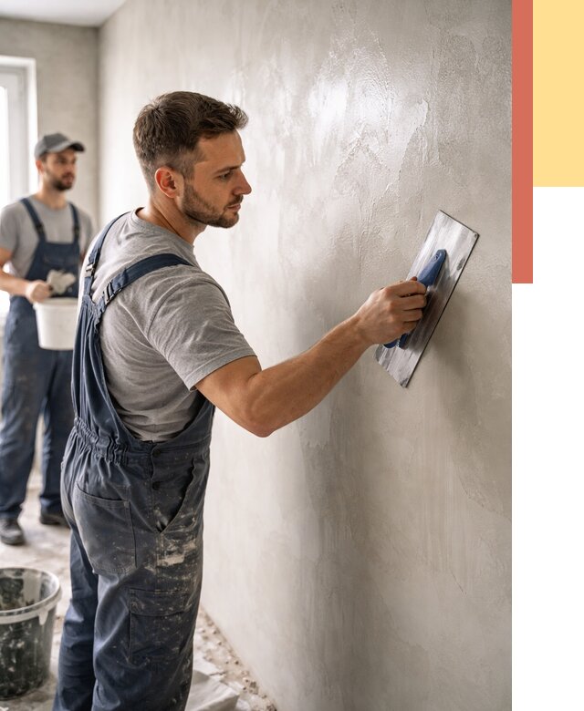 Глянцевание штукатурки стен в Рославле от 7707 руб. — услуги и затирка | ОТДЕЛОЧНИК-Рлв