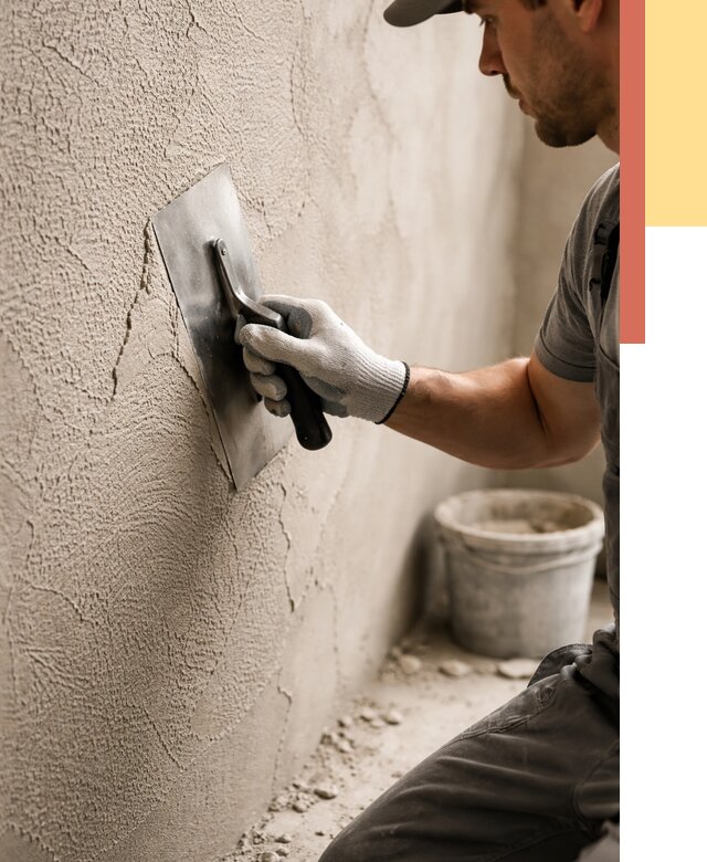 Структурная штукатурка стен в Рославле от 4624 руб. под ключ | ОТДЕЛОЧНИК-Рлв