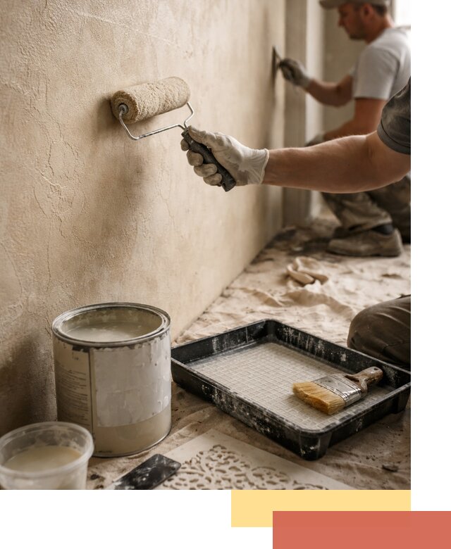 Лессирующая краска для декоративной отделки в Рославле