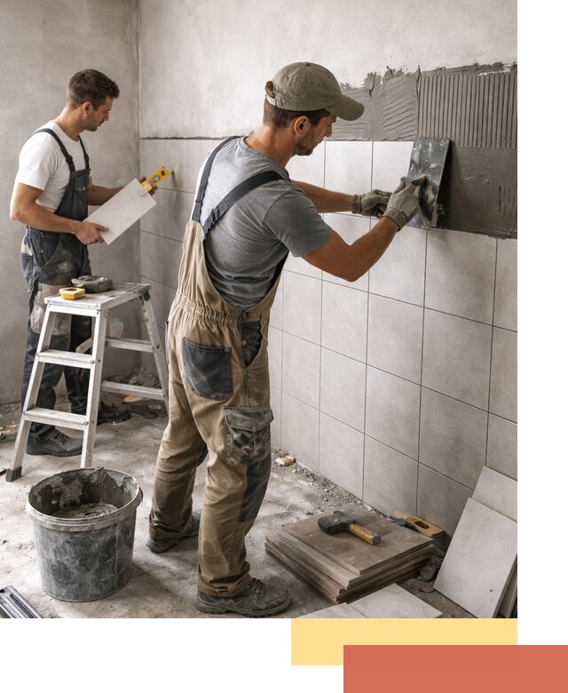 Укладка плитки на стены в Рославле профессионально и надежно