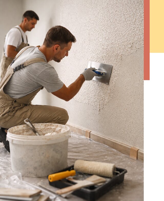 Нанесение жидких обоев в Рославле от 7707 руб./м2 — быстро и недорого | ОТДЕЛОЧНИК-Рлв