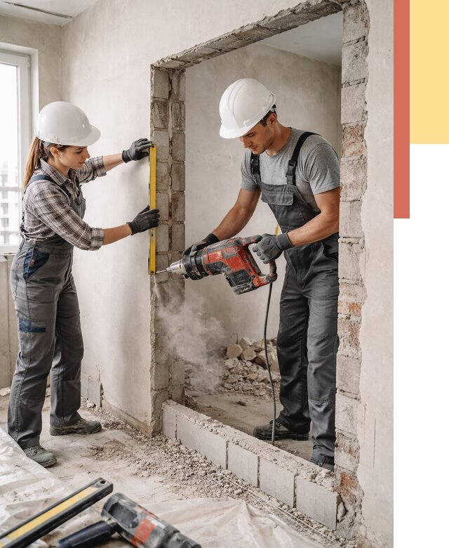 Создание проемов в стенах в Рославле от 6679 руб. — алмазная резка и расширение | ОТДЕЛОЧНИК-Рлв