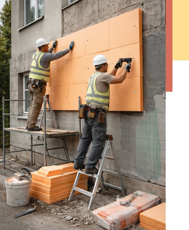 Утепление стен пеноплексом в Рославле от 1901 руб./м2 — быстро и недорого | ОТДЕЛОЧНИК-Рлв