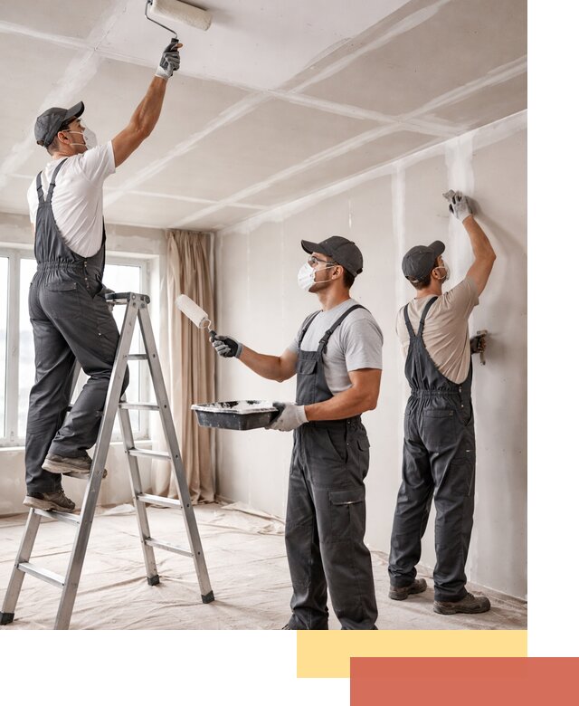 Покраска потолка из гипсокартона в Рославле качественно и недорого