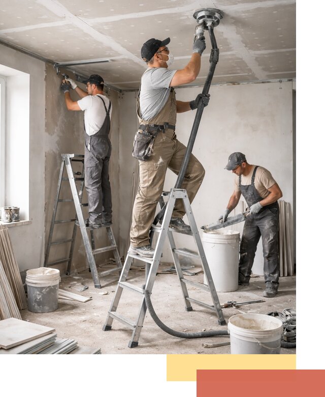 Ремонт потолка из гипсокартона в Рославле: быстрый и качественный монтаж