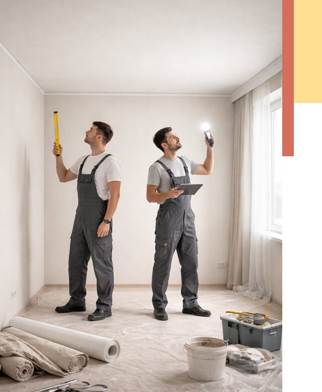 Отделка потолка в Рославле недорого от 771 руб/м2 | Услуги ОТДЕЛОЧНИК-Рлв